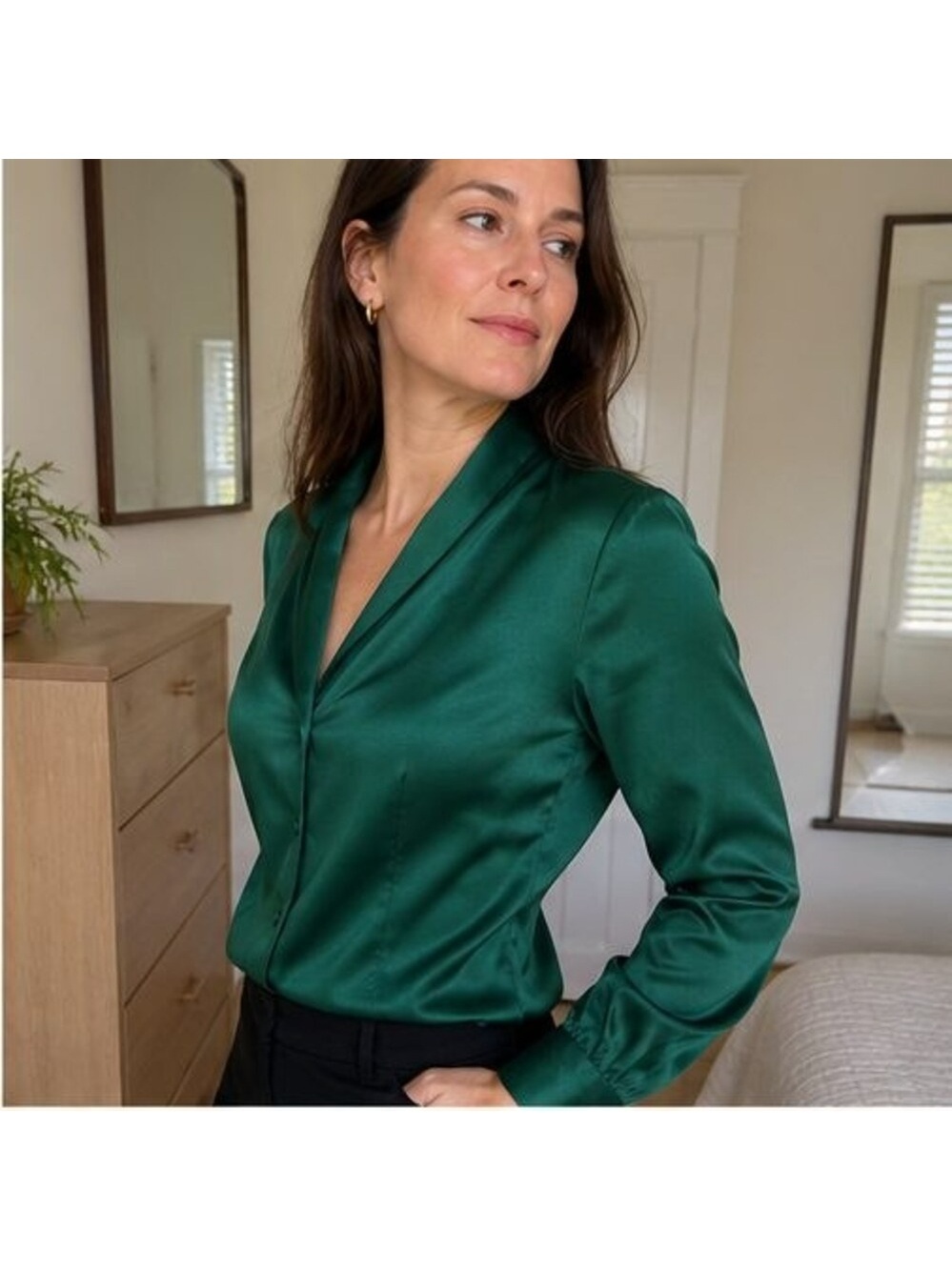 Blue Cami Blouse - Picture 3 of 6